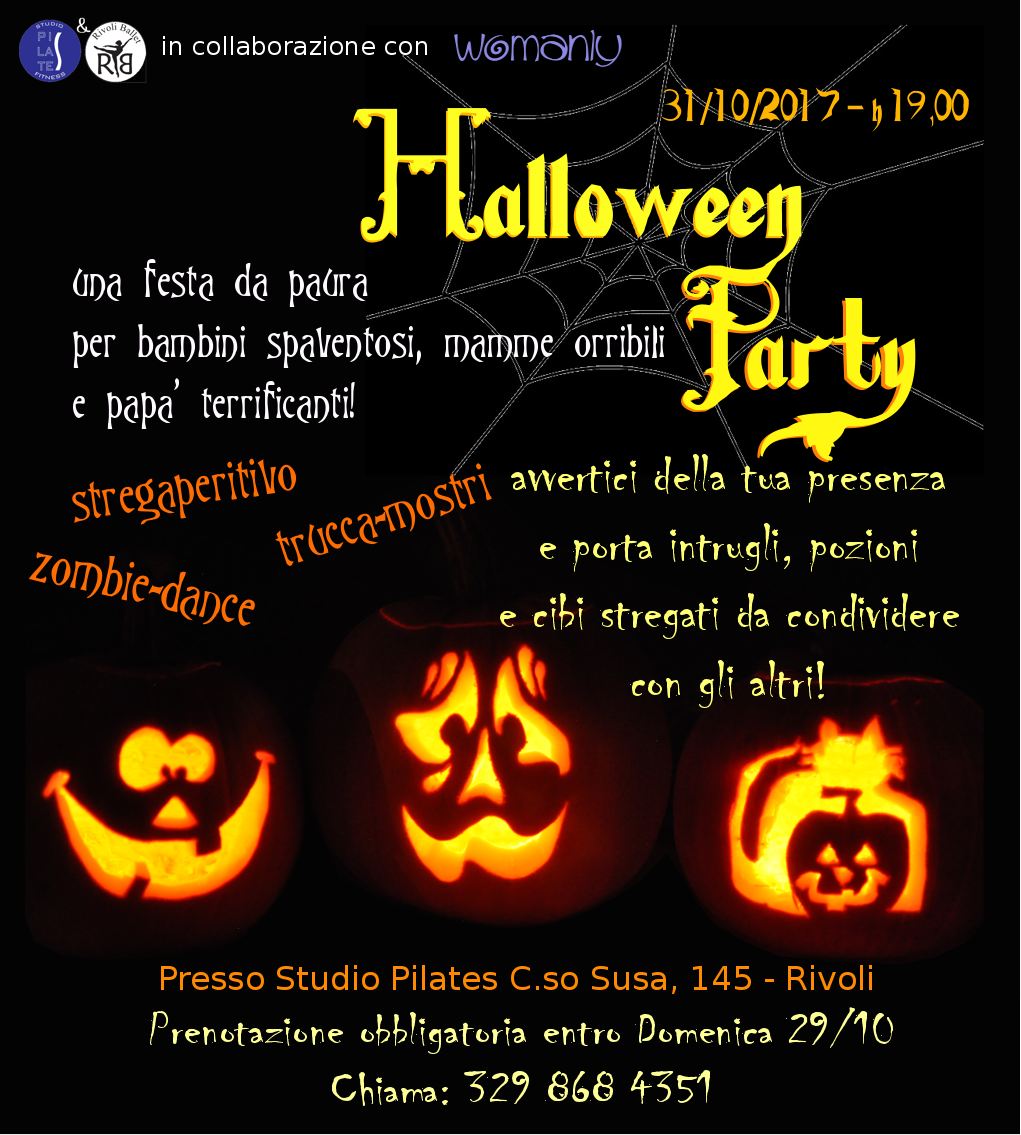 locandina festa di Halloween