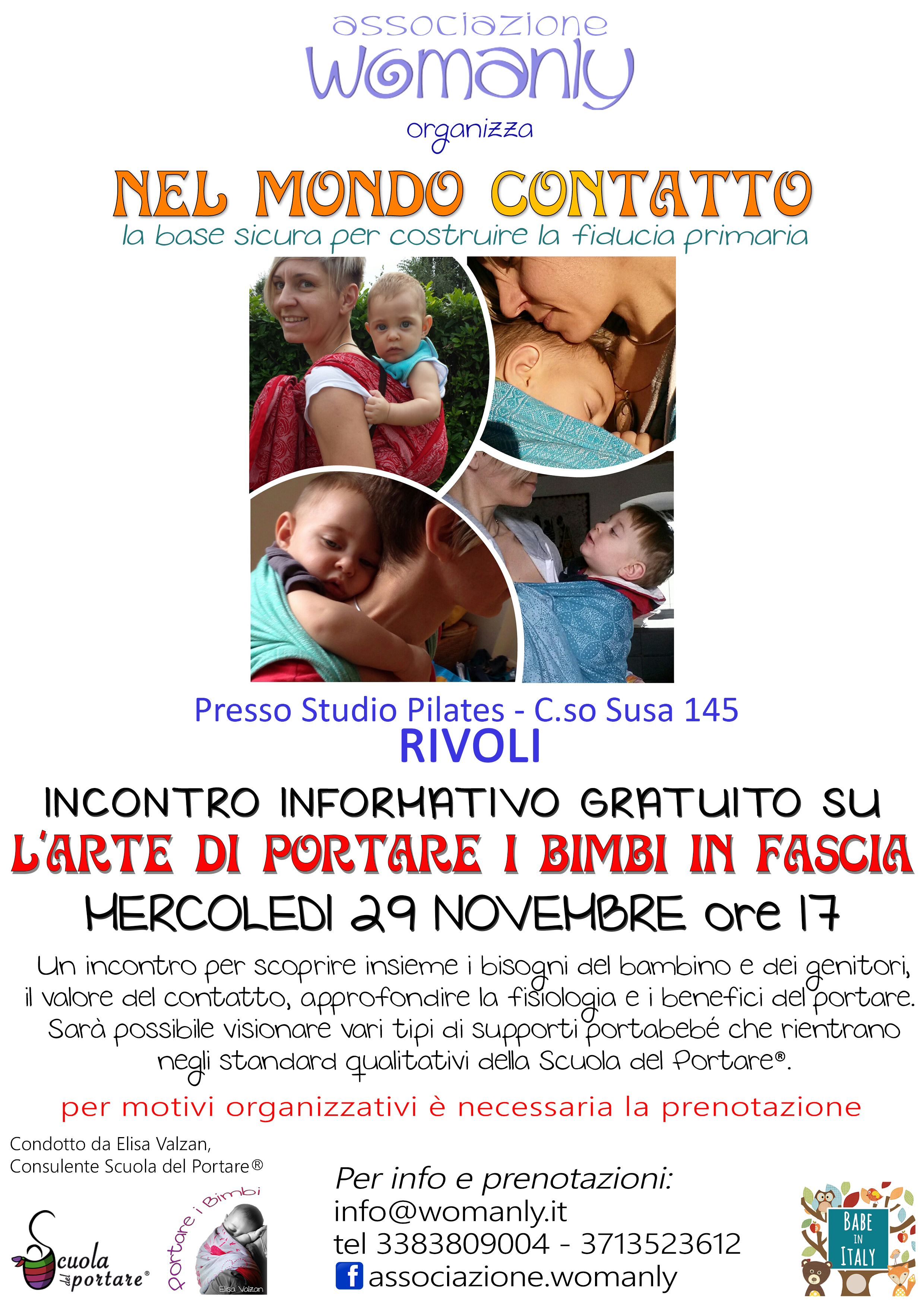 Incontro informativo sul portare in fascia
