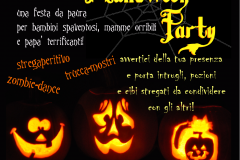 locandina festa di Halloween
