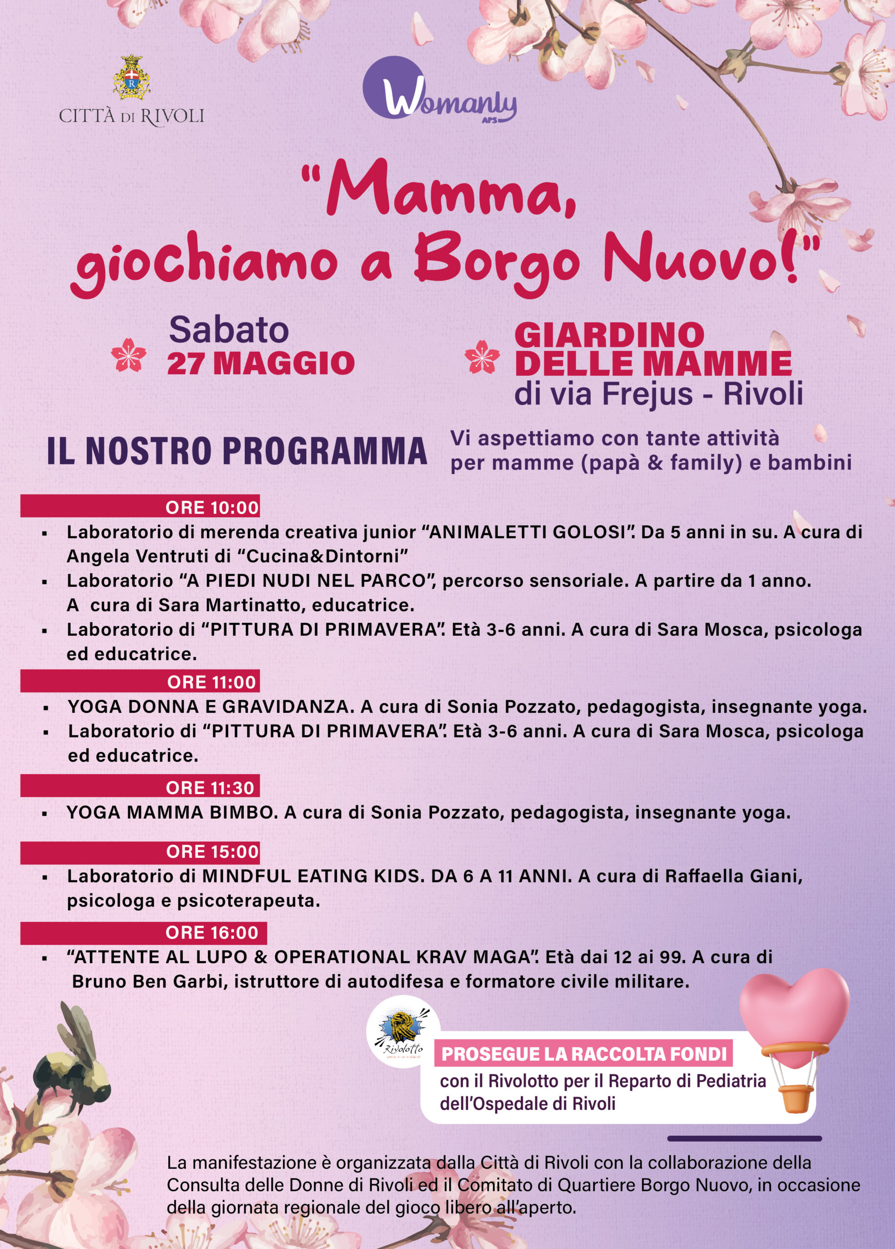 Evento Sabato 27 Maggio a Rivoli