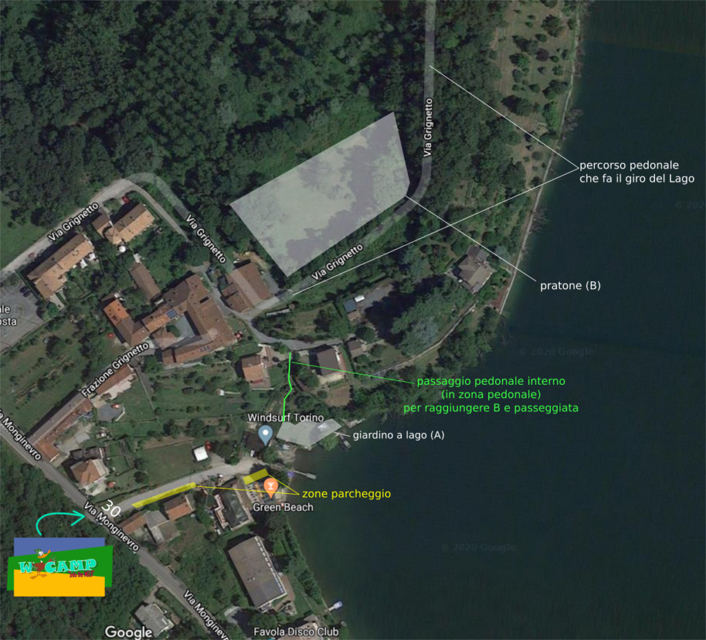 Mappa degli spazi Mapa degli spazi